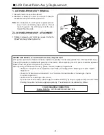 Preview for 21 page of Sanyo PLV-Z2 Service Manual