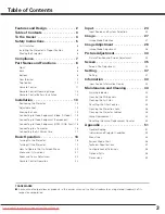 Preview for 3 page of Sanyo PLV-Z2000 Owner'S Manual