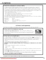 Preview for 7 page of Sanyo PLV-Z2000 Owner'S Manual