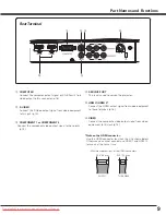 Preview for 9 page of Sanyo PLV-Z2000 Owner'S Manual