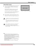 Preview for 19 page of Sanyo PLV-Z2000 Owner'S Manual