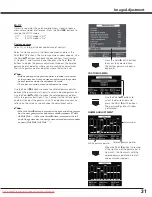 Preview for 31 page of Sanyo PLV-Z2000 Owner'S Manual