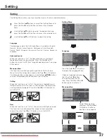 Preview for 37 page of Sanyo PLV-Z2000 Owner'S Manual