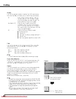 Preview for 40 page of Sanyo PLV-Z2000 Owner'S Manual