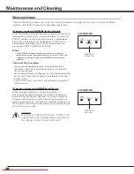 Preview for 44 page of Sanyo PLV-Z2000 Owner'S Manual