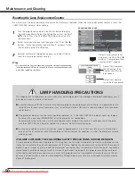 Preview for 50 page of Sanyo PLV-Z2000 Owner'S Manual