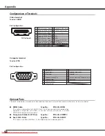 Preview for 58 page of Sanyo PLV-Z2000 Owner'S Manual