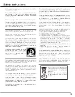 Preview for 5 page of Sanyo PLV-Z3 Owner'S Manual