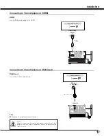 Preview for 17 page of Sanyo PLV-Z3 Owner'S Manual