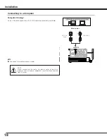 Preview for 18 page of Sanyo PLV-Z3 Owner'S Manual