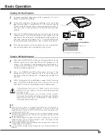 Preview for 19 page of Sanyo PLV-Z3 Owner'S Manual