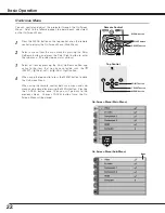 Preview for 22 page of Sanyo PLV-Z3 Owner'S Manual