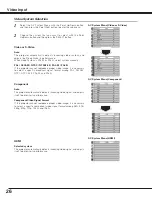 Preview for 26 page of Sanyo PLV-Z3 Owner'S Manual