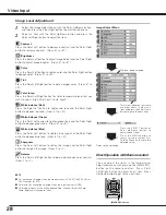 Preview for 28 page of Sanyo PLV-Z3 Owner'S Manual