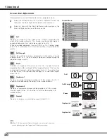 Preview for 30 page of Sanyo PLV-Z3 Owner'S Manual