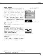 Preview for 43 page of Sanyo PLV-Z3 Owner'S Manual