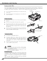 Preview for 48 page of Sanyo PLV-Z3 Owner'S Manual