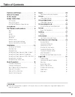 Preview for 3 page of Sanyo PLV Z3000 - LCD Projector - HD 1080p Owner'S Manual