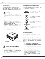 Preview for 5 page of Sanyo PLV-Z3000 Owner'S Manual