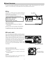 Preview for 5 page of Sanyo PLV-Z3000 Service Manual