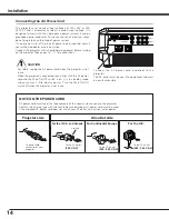 Предварительный просмотр 14 страницы Sanyo PLV Z4 - LCD Projector - HD 720p Owner'S Manual