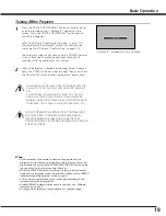 Preview for 19 page of Sanyo PLV-Z4000 Owner'S Manual