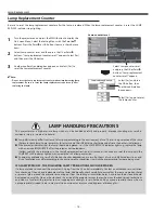 Preview for 14 page of Sanyo PLV-Z4000 Service Manual