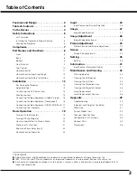 Preview for 3 page of Sanyo PLV-Z5 Owner'S Manual