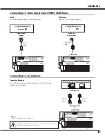 Preview for 17 page of Sanyo PLV-Z5 Owner'S Manual