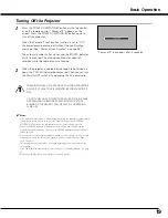 Preview for 19 page of Sanyo PLV-Z5 Owner'S Manual