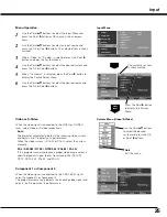 Preview for 25 page of Sanyo PLV-Z5 Owner'S Manual