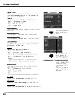 Preview for 30 page of Sanyo PLV-Z5 Owner'S Manual