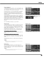 Preview for 39 page of Sanyo PLV-Z5 Owner'S Manual