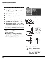 Preview for 44 page of Sanyo PLV-Z5 Owner'S Manual