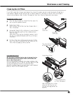 Preview for 45 page of Sanyo PLV-Z5 Owner'S Manual