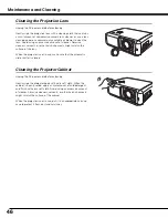 Preview for 46 page of Sanyo PLV-Z5 Owner'S Manual