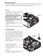 Preview for 5 page of Sanyo PLV-Z5 Service Manual