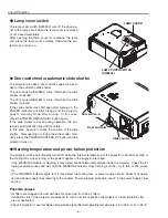 Preview for 6 page of Sanyo PLV-Z5 Service Manual