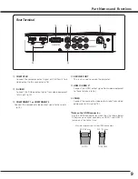 Preview for 9 page of Sanyo PLV Z700 - LCD Projector - 1200 ANSI Lumens Owner'S Manual