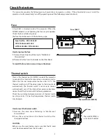 Preview for 5 page of Sanyo PLV-Z800 Service Manual