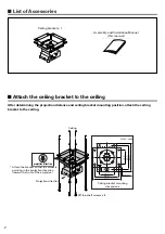 Предварительный просмотр 6 страницы Sanyo POA-CHS-PS01 Assembly And Installation Manual