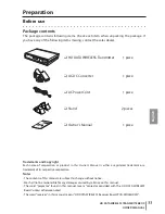 Preview for 11 page of Sanyo POA-HDTM01 Owner'S Manual