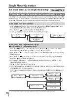 Preview for 22 page of Sanyo POA-HDTM01 Owner'S Manual