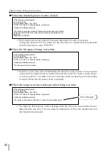 Предварительный просмотр 32 страницы Sanyo POA-MD13NET2 Owner'S Manual