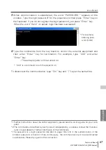 Предварительный просмотр 67 страницы Sanyo POA-MD13NET2 Owner'S Manual