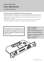 Предварительный просмотр 89 страницы Sanyo POA-MD13NET2 Owner'S Manual