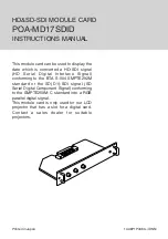 Preview for 5 page of Sanyo POA-MD17SDID POA-MD17SDID Instruction Manual