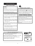 Предварительный просмотр 3 страницы Sanyo POA-SP-SU30 Service Manual