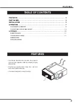 Предварительный просмотр 3 страницы Sanyo POA-SR-140 Owner'S Manual