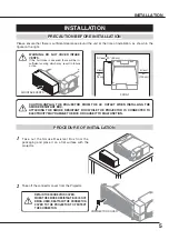 Preview for 5 page of Sanyo POA-SR-140 Owner'S Manual